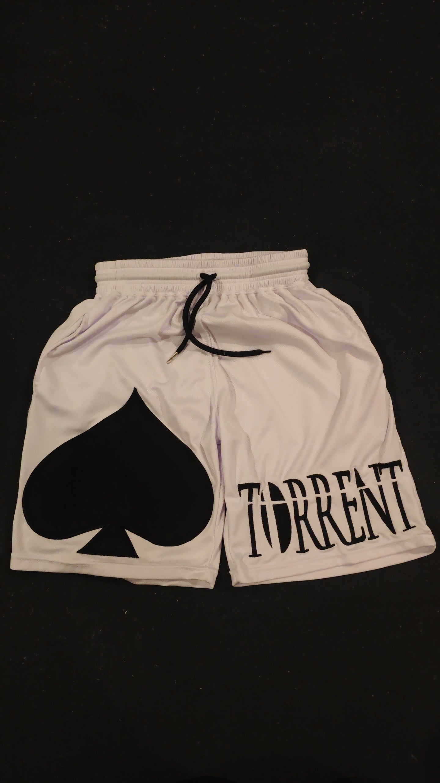 "JACK OF ALL TRADES" OVERSIZED MESH SHORTS